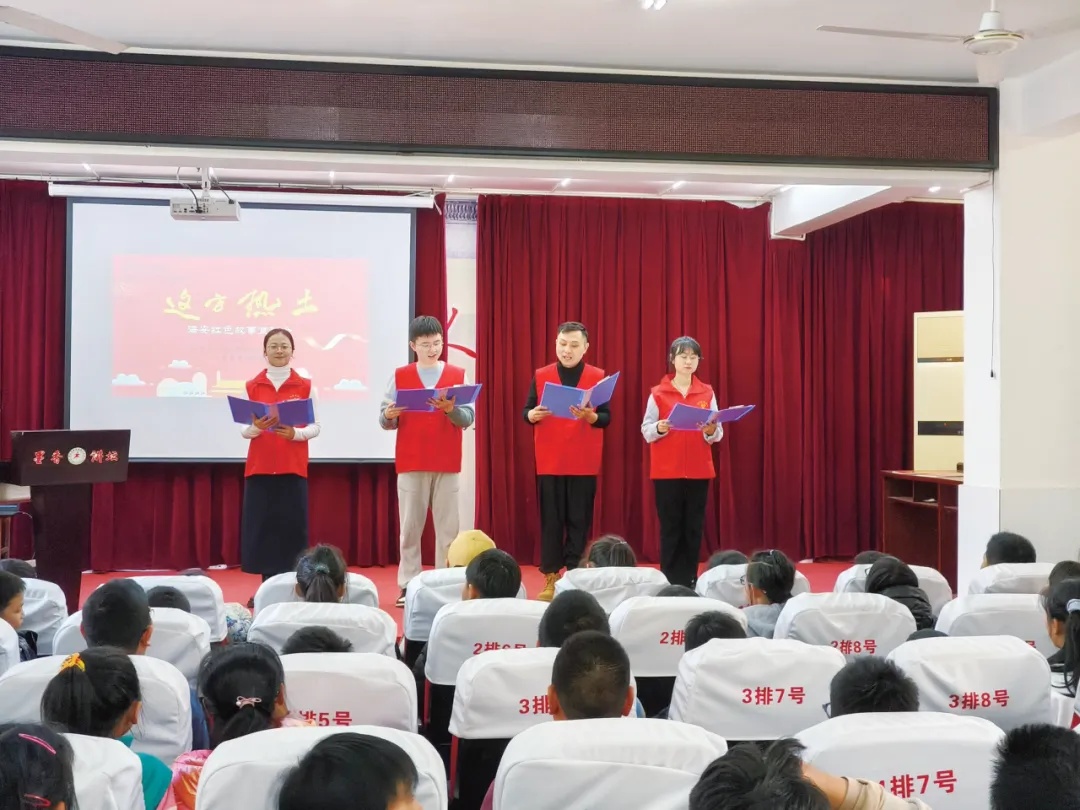 智慧博物馆， 海安市博物馆推出“红色基因永流传——党史教育进校园”活动